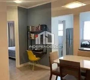Apartamento no Bosque dos Ipês, próximo do Supermercado Barbosa, do Shopping Jar · Apartamento em Residencial Bosque dos Ipês, São José dos Campos/SP de 53m² 2 quartos à venda por R$ 