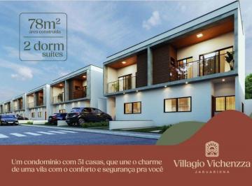 Casa · 78m² · 2 Quartos · 2 Vagas · Casa em Centro, Jaguariúna/SP de 78m² 2 quartos à venda por R$ 462.047,50