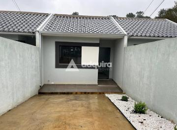 Casa · 60m² · 2 Quartos · 1 Vaga · Casa em Estrela, Ponta Grossa/PR de 60m² 2 quartos para locação R$ 2.500,00/mes