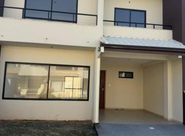 Casa · 124m² · 2 Quartos · 2 Vagas · Sobrado Geminado Frente mar em Condomínio fechado com 1 suíte + 2 dormitórios em