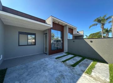 Casa · 84m² · 3 Quartos · 2 Vagas · CASAS NOVAS NO BALNEÁRIO SHANGRI-LÁ - PONTAL DO P