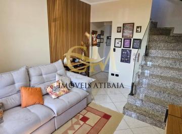 Casa · 125m² · 2 Quartos · 2 Vagas · SOBRADO EM CONDOMÍNIO FECHADO - CENTRO DE ATIBAIA/SP