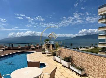 Apartamento · 38m² · 1 Quarto · 1 Vaga · Apartamento com 1 dormitório, 38 m² Frente Mar Centro - Caraguatatuba,