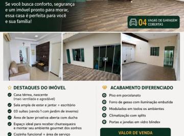 Casa de 3 quartos, Manaus · Casa com 3 suítes em condomínio fechado