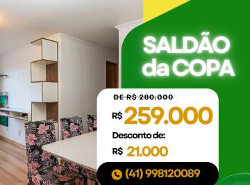 202606201525113133.png · Apartamento para Venda em Curitiba, Boqueirão, 3 dormitórios, 1 banheiro, 1 vaga