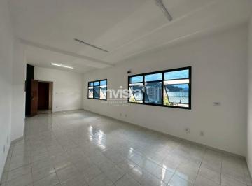 Comercial · 100m² · Sala Comercial para Aluguel - 100 m² | Canal 3 - Vila Mathias, Santos
