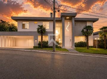 Casa · 458m² · 4 Quartos · 5 Vagas · Casa Moderna Semi Mobiliada em Cond. Clube com 4 suítes, Quintal e 458m2 para venda - Santa Felicida