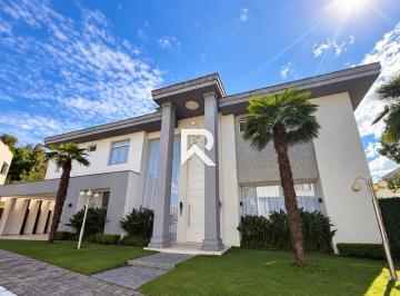 Casa · 458m² · 4 Quartos · 5 Vagas · Casa Moderna Semi Mobiliada em Cond. Clube com 4 suítes, Quintal e 458m2 para aluguel - Santa Felici