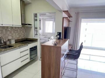 Apartamento · 55m² · 1 Quarto · 1 Vaga · Apartamento para aluguel no Ponta da Praia em Santos.
