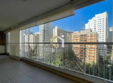 Apartamento · 185m² · 4 Quartos · 3 Vagas · Apartamento semi mobiliado para locação no Paraiso, 4 dormitorios 3suites,varanda gourmet.