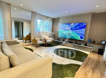 Apartamento · 223m² · 4 Quartos · 4 Vagas · Apartamento totalmente mobiliado, 4 suítes, 4 vagas, 6 banheiros, varanda gourmet e lazer completo
