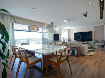 Apartamento · 223m² · 4 Quartos · 4 Vagas · Apartamento totalmente mobiliado, 4 suítes, 4 vagas, 6 banheiros, varanda gourmet e lazer completo