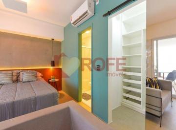 Apartamento · 34m² · 1 Quarto · 1 Vaga · Apartamento com closet para venda e locação no Summit Pinheiros - Rua Eugênio de Medeiros, nº 288.