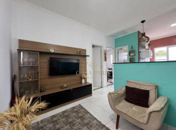 c7c7404e82121e5b2189771d011fd87b83d2205b · Casa de condomínio sobreposta à venda, 48 m² por R$ 380.000 - Maracanã - Praia Grande/SP