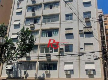 Fachada · Apartamento com 3 dormitórios à venda, 120 m² por R$ 670.000,00 - Gonzaga - Santos/SP