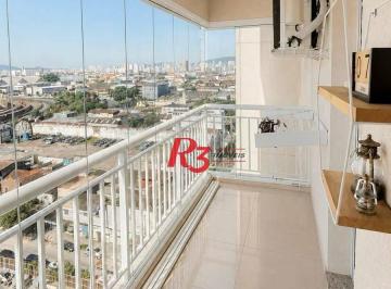 02e9c6ab4cc27a6b71bc4dd8ab497b3871c1e27a · Apartamento para alugar, 70 m² por R$ 5.900,02/mês - Vila Matias - Santos/SP