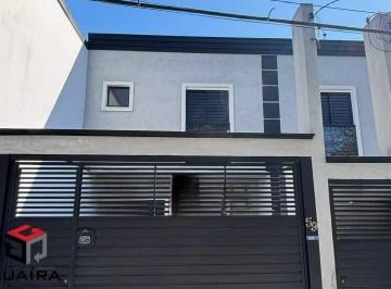 Fachada · Sobrado à venda 3 quartos 1 suíte 2 vagas Utinga - Santo André - SP
