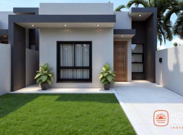 99921bfb5131269356c294d5b45aa2b3a78b605c · Casa com 3 dormitórios à venda, 87 m² por R$ 470.000,00 - Nossa Sra Aparecida - Itapoá/SC