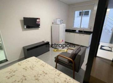 Studio  · Studio com 1 dormitório para alugar, 29 m² por R$ 2.100,01/mês - Santo Antônio - São Caetano do Sul/