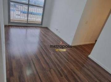 sala · Apartamento com 2 dormitórios à venda, 51 m² por R$ 340.000,00 - Vila Homero Thon - Santo André/SP