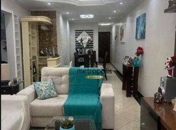 Sala · Apartamento com 3 dormitórios à venda, 97 m² por R$ 580.000,00 - Vila Assunção - Santo André/SP