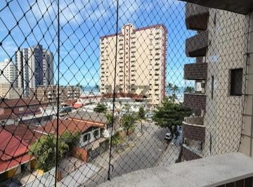 Apartamento · 82m² · 2 Quartos · 1 Vaga · Apartamento com Vista Mar, 2 Dormitórios e Porteira Fechada na Vila Caiçara - Praia Grande