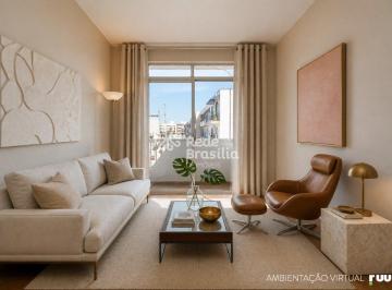 Apartamento · 38m² · 1 Quarto · SCRN 714/715 - Edíficio Mettro - Apartamento com 1 quarto - nascente - aceita financiamento e FGTS -