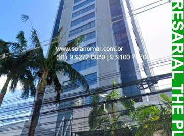 Foto 01 · Aluguel de Sala Comercial na Ilha do Leite, Recife-PE - Empresarial The Plaza: 43m², 1 vaga de garag