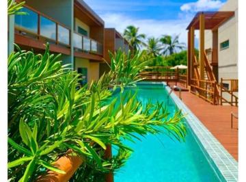 Apartamento · 78m² · 2 Quartos · 2 Vagas · Apartamento de 78m² em Imbassaí no Casa Amarela Residence – Porteira Fechada, Alto Padrão, Vista Liv