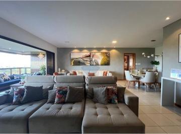 Apartamento · 225m² · 4 Quartos · 4 Vagas · Apartamento Decorado com Vista Mar no Greenville Lumno – 225 M2 DE PURO CHARME COM VISTA MAR E VISTA