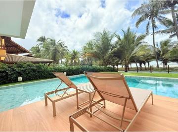 Casa · 360m² · 8 Quartos · 4 Vagas · Guarajuba: Luxo, Privacidade e 8 Suítes Pé na Areia no Exclusivo Condomínio Corais