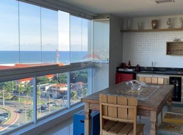 Apartamento · 155m² · 3 Quartos · 3 Vagas · Locação em Patamares -3 suítes / vista mar / 155m2 / Mobiliado