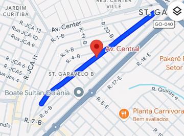 Terreno , Goiânia · LOTE 349 m² RESIDENCIAL/COMERCIAL AV. CENTRAL SETOR GARAVELO B