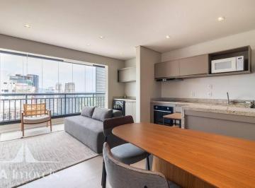 Apartamento · 40m² · 1 Quarto · 1 Vaga · APTO ALPHAVILLE RECEM ENTREGUE, 1 DORMT, 1 VAGA, MOBILIADO!