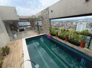 8652f6682c641690de7d836e411909a42f53af1e · Cobertura à venda, 400 m² por R$ 5.350.000,00 - Boqueirão - Santos/SP
