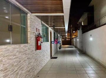 976e64a689edac18583436a08f57c6a16e08cc6f · Village com 3 dormitórios à venda, 110 m² por R$ 690.000,00 - Macuco - Santos/SP