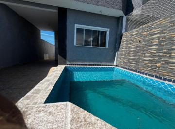Casa de 2 quartos, Peruíbe · Casa nova com piscina e 02 dormitórios para Venda, Peruíbe / SP