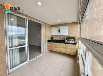 Apartamento · 85m² · 2 Quartos · 2 Vagas · Apartamento com 2 suítes e vista mar, para alugar, no Boqueirão, em Praia Grande/SP.
