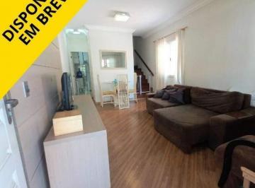 Casa · 109m² · 3 Quartos · 2 Vagas · Sobrado em Condomínio com 3 Dormitórios e Espaço Gourmet – Vila Rica II