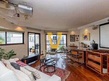 Apartamento · 278m² · 4 Quartos · 3 Vagas · Cobertura para venda em Cidade Monções com 4 quartos, sendo 2 suítes, 278m²