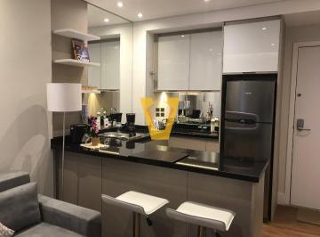 Apartamento · 33m² · 1 Quarto · 1 Vaga · Studio para venda em Chacara Santo Antonio com 1 quarto, sendo 1 suíte, 33m²