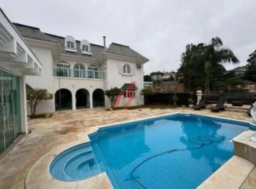 Foto 01 · Luxuosa mansão de 5 suítes no Residencial Tamboré em Barueri-SP: 800m², 3 salas, 10 banheiros e 10 v