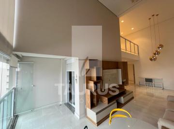 Foto 01 · Apartamento de alto padrão para alugar no Jardim Fonte do Morumbi. 3 quartos, 3 suítes, mezanino, 3