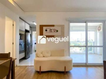 Apartamento · 57m² · 1 Quarto · 1 Vaga · Apartamento mobiliado de 57m², com 1 quarto, sendo 1 suíte para locação no bairro Cambuí, Campinas/S