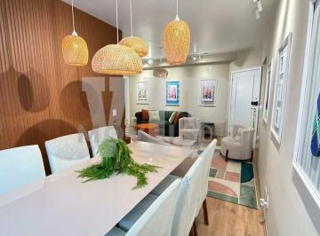 Apartamento · 84m² · 2 Quartos · 1 Vaga · Lindo apartamento mobiliado de 3 Dormitórios para locação no Acqua Play em Santos