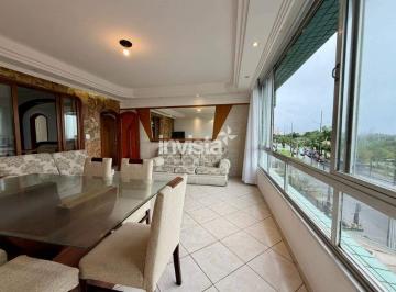 Apartamento · 147m² · 3 Quartos · 2 Vagas · Aluguel: Apartamento mobiliado de 147m² frente ao mar - 3 dorms | Pompéia - Santos/SP