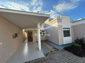 Casa · 65m² · 2 Quartos · 2 Vagas · CASA SEMIMOBILIADA EM CONDOMINIO FECHADO COM 2 QUARTOS PARA LOCAÇÃO NO BAIRRO AZAMBUJA EM BRUSQUE/SC