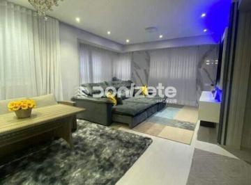 Apartamento · 139m² · 4 Quartos · 4 Vagas · Apartamento 4 dormitórios com 3 suítes, frente, Jardim Santo André – 4 vagas e lazer completo