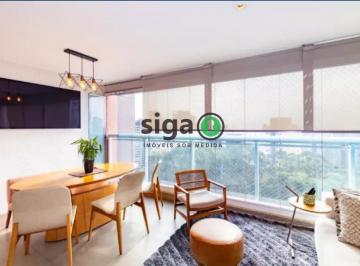 Apartamento · 184m² · 3 Quartos · 3 Vagas · Apartamento à venda e locação, MOBILIADO, com 184m², 3 quartos e 3 vagas no Morumbi