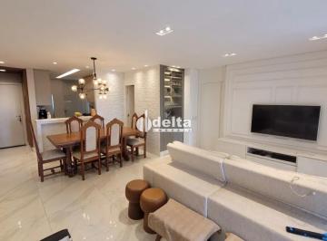 Apartamento · 109m² · 3 Quartos · 2 Vagas · Apartamento com 3 quartos sendo 3 suítes, disponível para locação no bairro Jardim Karaíba em Uberlâ